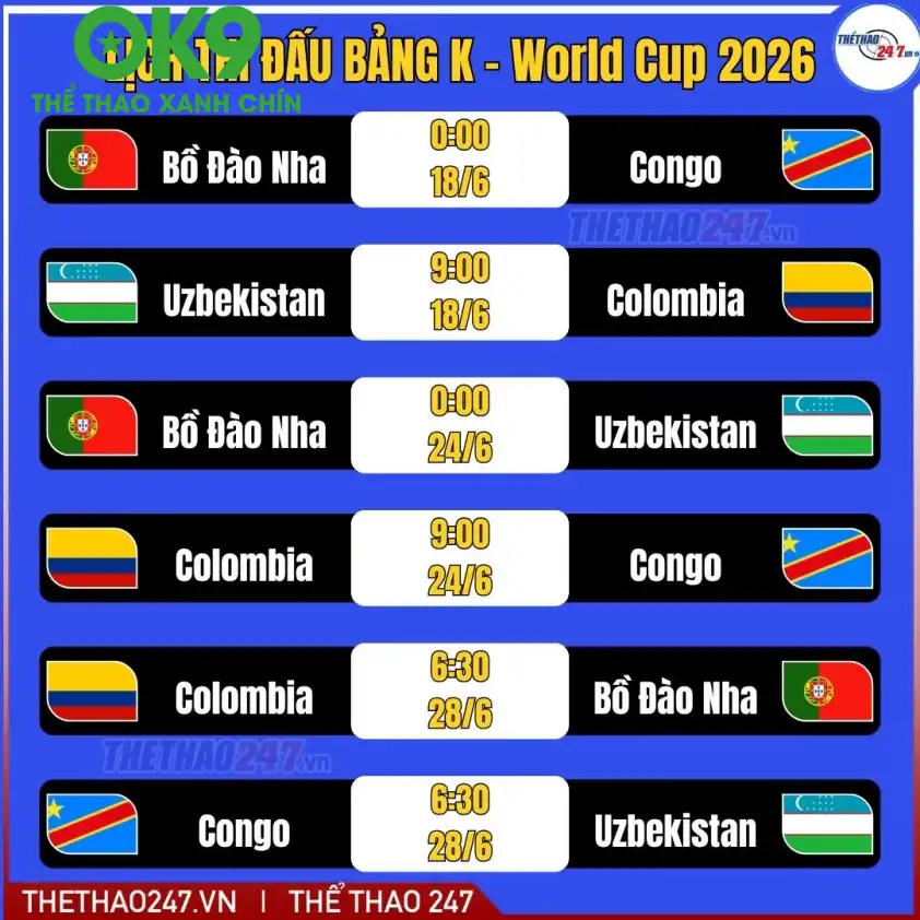 Lịch thi đấu World Cup